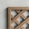 塑木格子籬笆-咖啡色 60*90*3.6 cm 1入